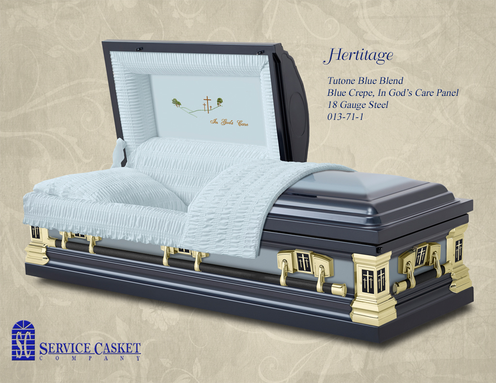 Heritage Tutone Blue (In Gods Care)